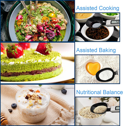 Digitale Maatlepel met Weegschaal - Precisie Keukenweegschaal