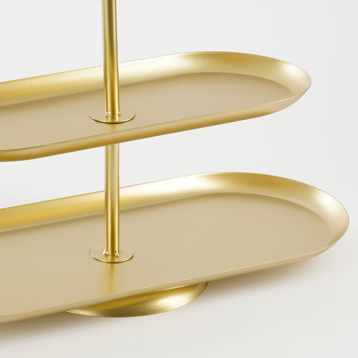 Gouden Luxe Etagère Rechthoekig Smal!