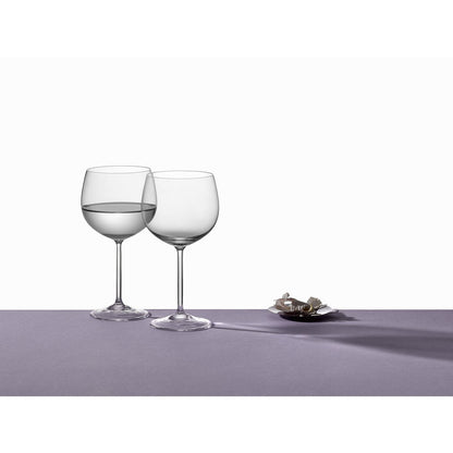 Elegante Pioen Wijnglazen Set 350ml - 6 Stuks | Bloemenprint