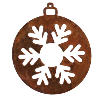 Vintage Kersthangers Roest - Kerstboomversieringen Metaal