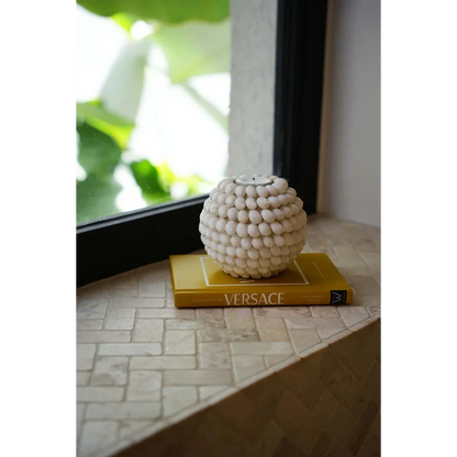 Bubble Glazen Kaarsenhouder - Organische Elegantie Large