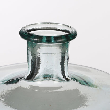 Duurzame Guan Flesvaas Transparant 26cm | Gerecycled Glas