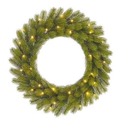 Nigata Kerstkrans - Premium LED Verlichting Ø60cm Natuurgetrouw