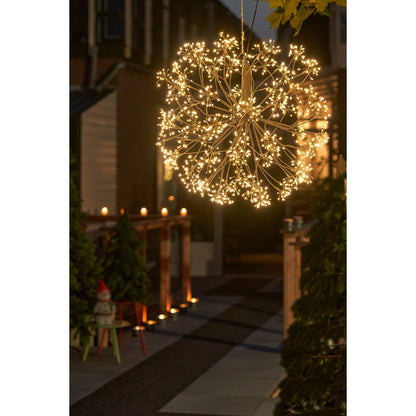Kerstverlichting Bal - 2050 LED Lampjes Ø70cm Zwart