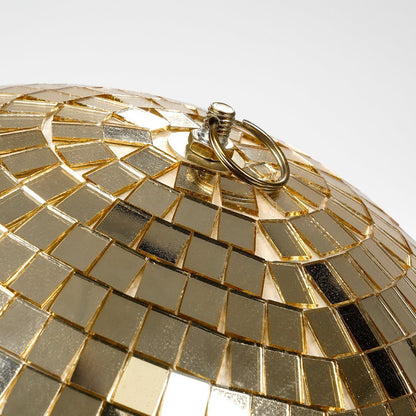 Kerst Discobal Champagne - Ø50cm XXL Luxe Gouden Kerstdecoratie