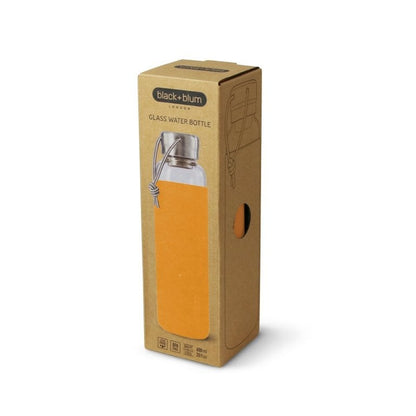 Black+Blum Glazen Waterfles - Premium Glas 0.6L