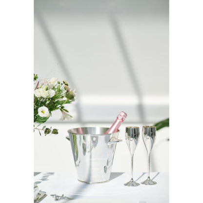 Luxe Champagne Fluiten Dodo Set - 4 Stuks | 23cm Hoog