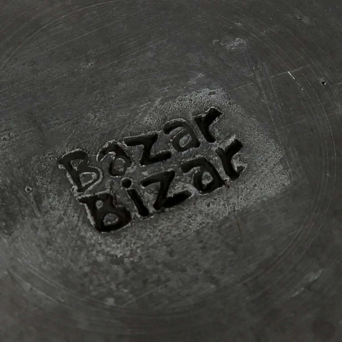 Burned Serveerpot - Zwart Keramiek met Deksel