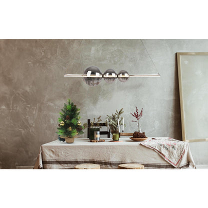 LED Kerstboom 'Noel' voor Buiten - Groen-Goud met Verlichting