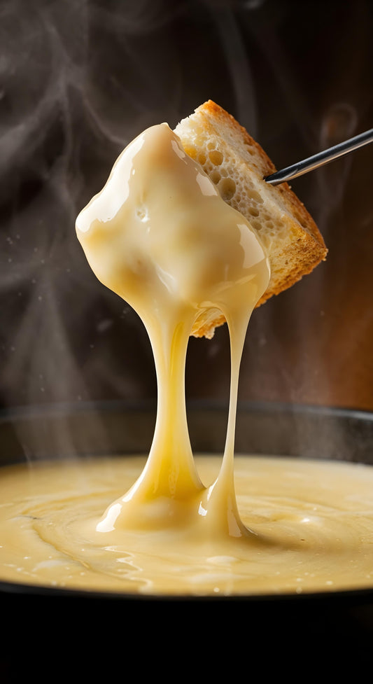 Luxe Kaasfondue Nederlandse Streekkaas | 15 Toppings Compleet