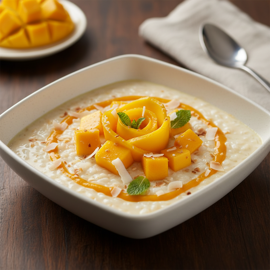 Rijstpudding Kokos-Mango