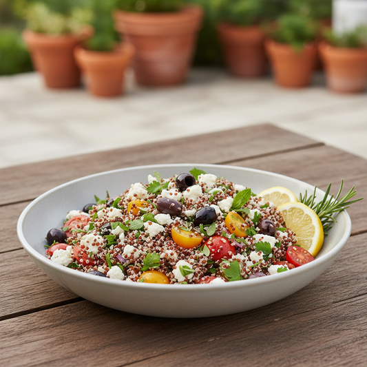 Quinoa Salade Mediterraan