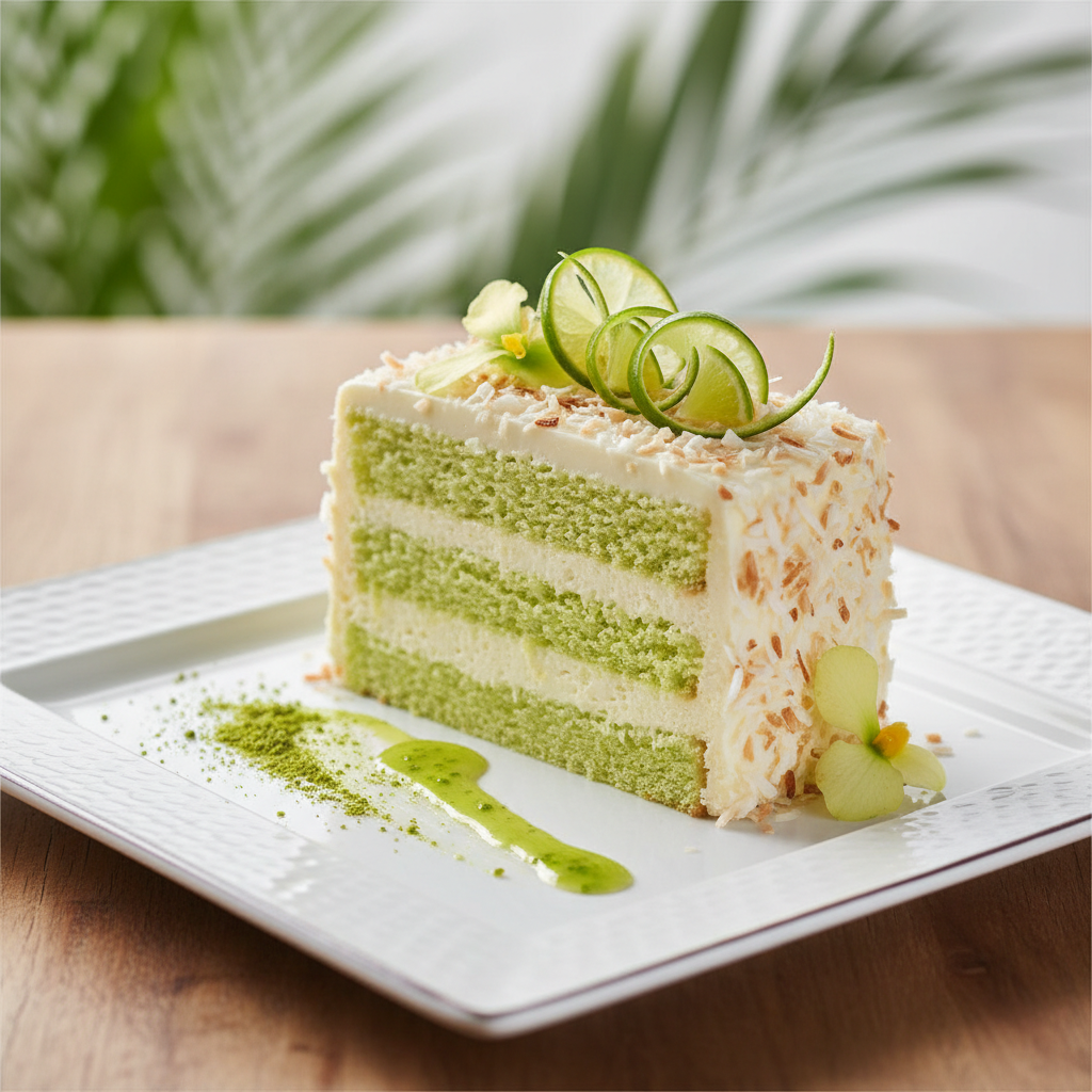 Kokos-Limoen Cake