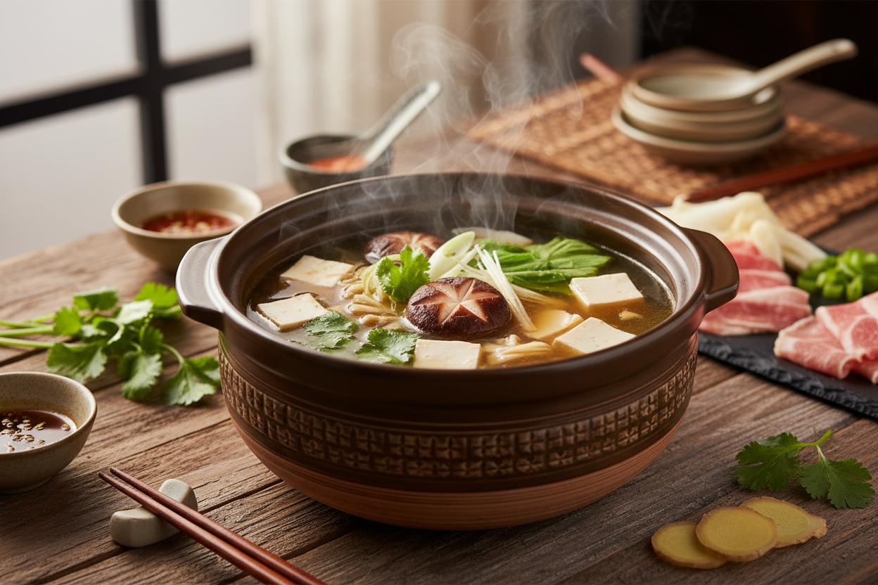 Fondue van Oosterse Bouillon