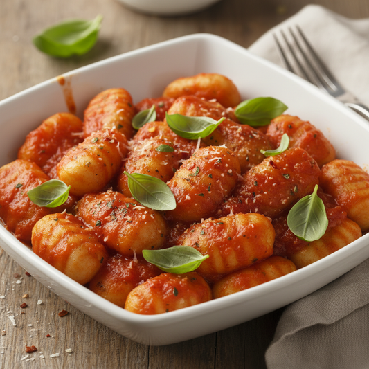 Italiaanse Gnocchi in Tomatensaus