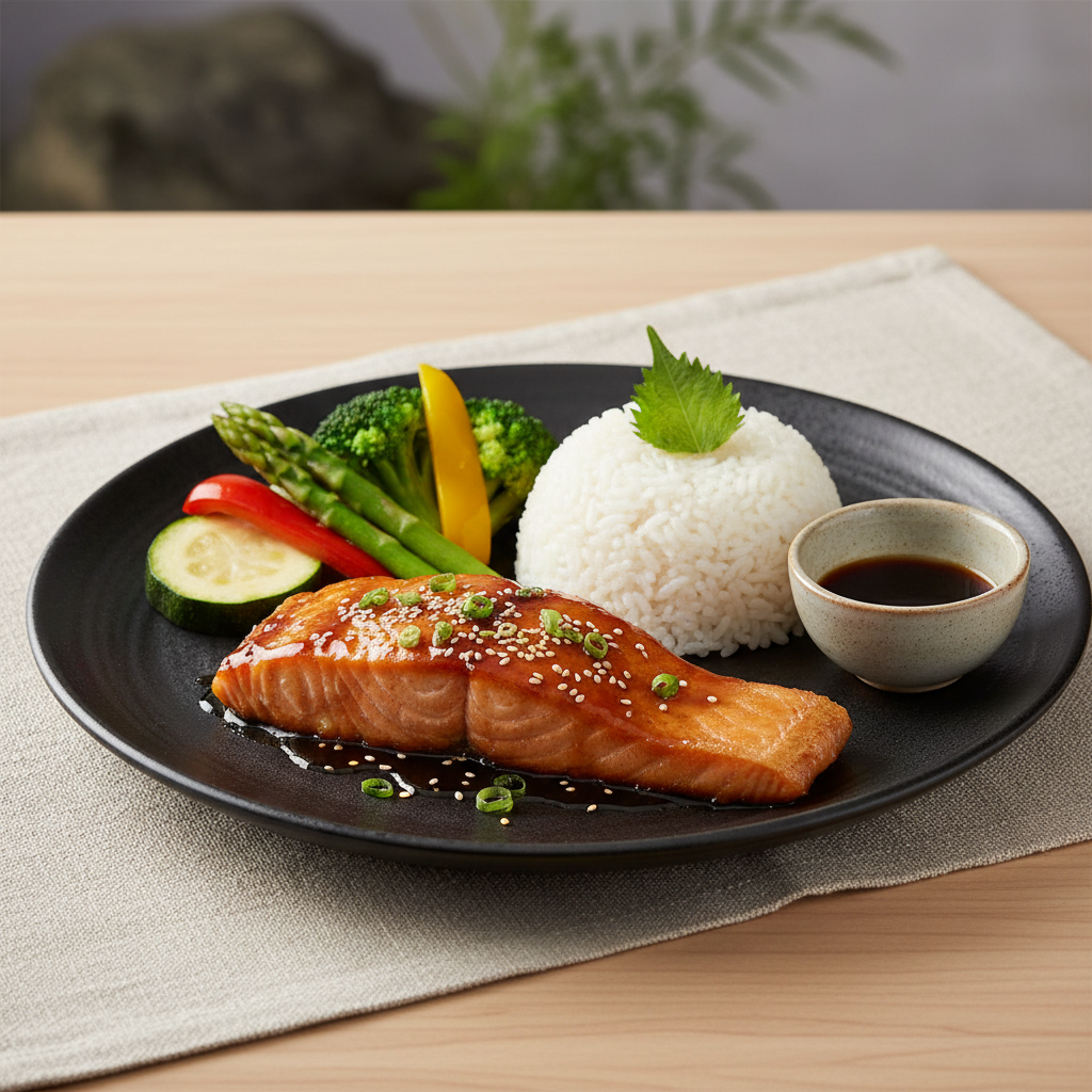 Zalm Teriyaki