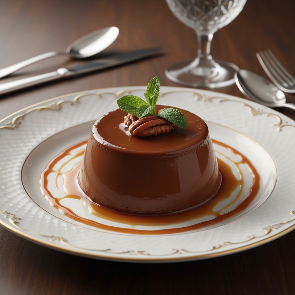 Chocolade Flan