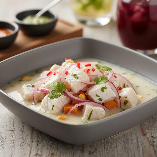 Ceviche van Witte Vis Peru