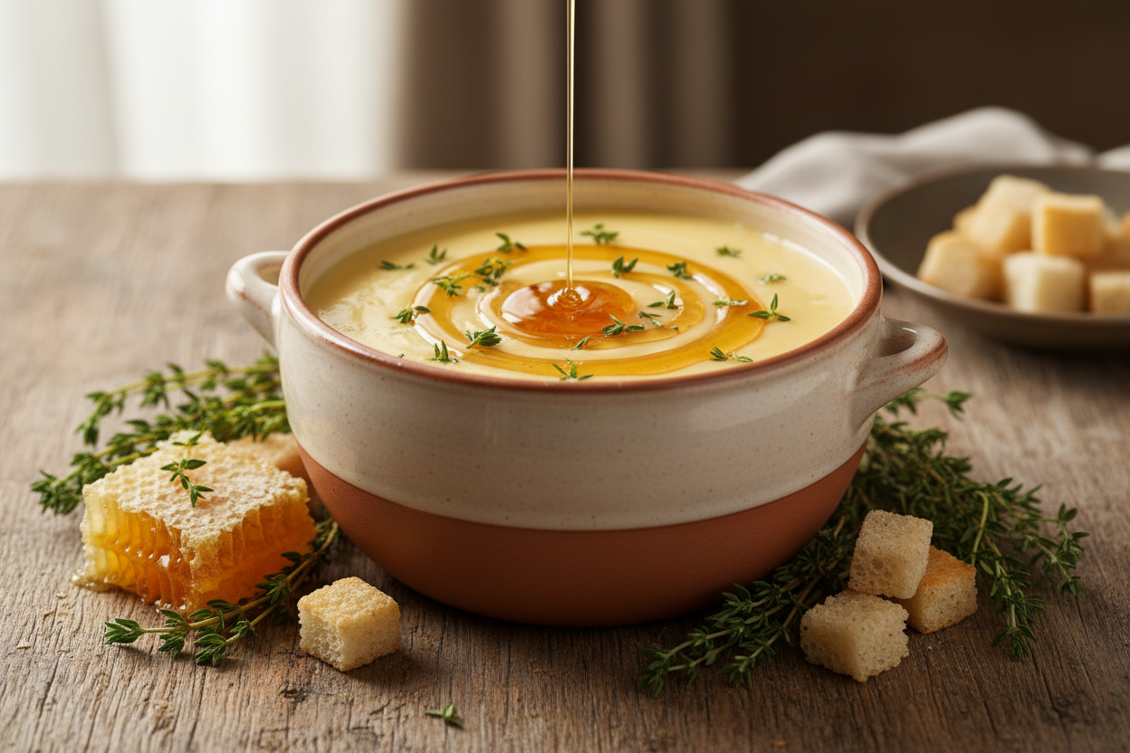 Kaasfondue met Honing & Tijm