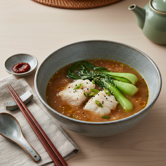 Japanse Miso-Vissoep