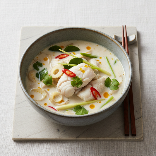 Thaise Kokos-Vissoep