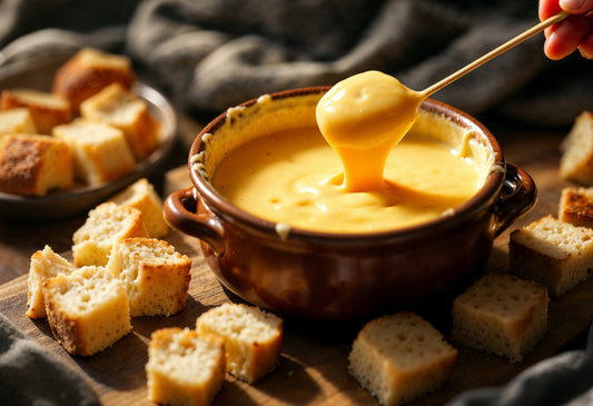 Luxe Kaasfondue Nederlandse Streekkaas | 15 Toppings Compleet